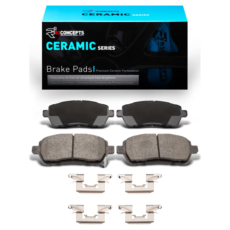 Mazda 2 Brake Pads - Front - R1 Concepts - R1 Ceramic - `11-`17